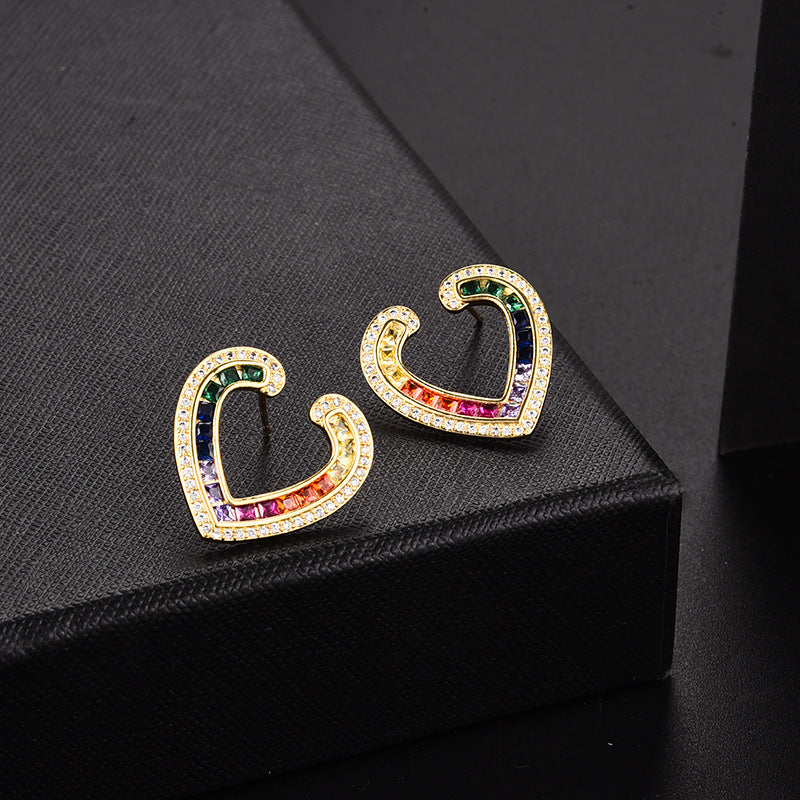 Galactic Love Zircon Earrings